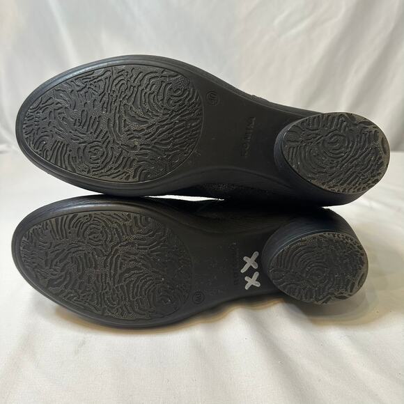 Romika by Josef Seibel Daisy 01 Black Leather Waterproof Ankle Boots Size 9.5 - Picture 7 of 7